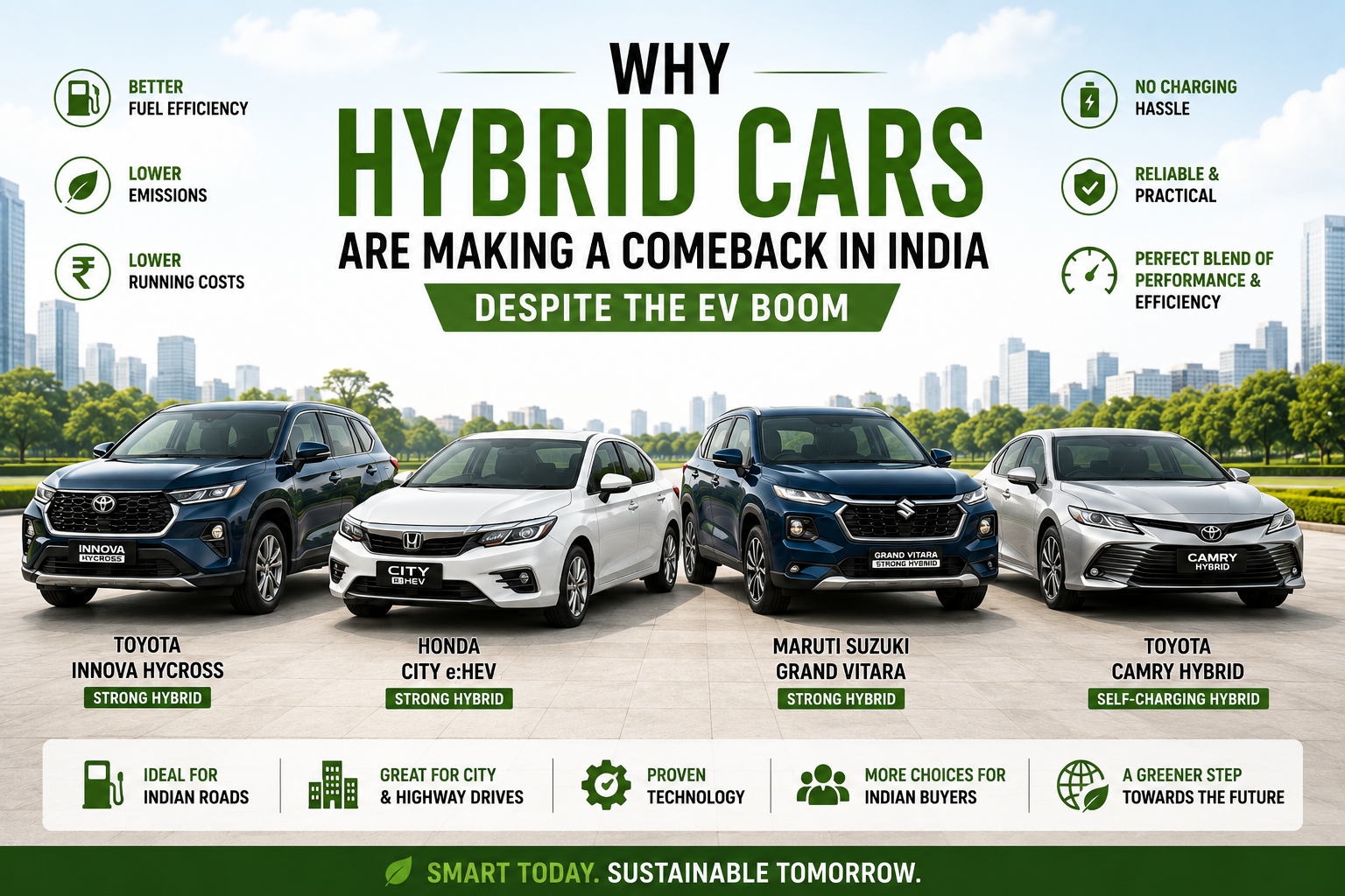 Why Hybrid Cars Are Making a Comeback in India Despite the EV Boom