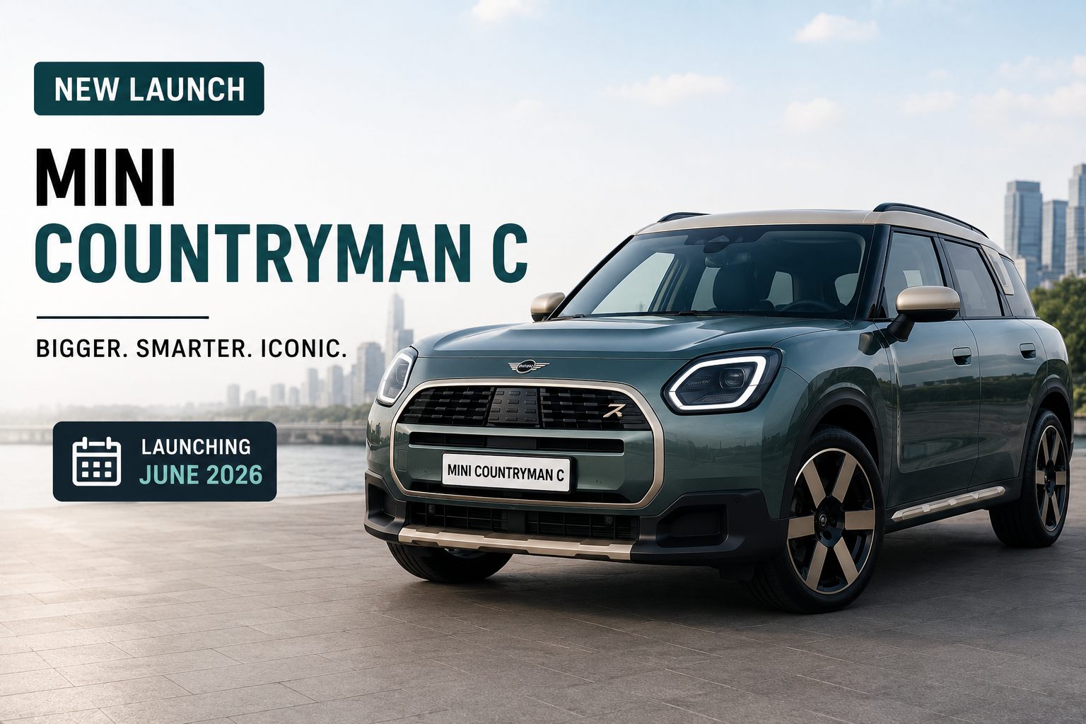 Mini Countryman C Set to Launch in India: Premium Compact SUV Gets Bigger, Smarter & More Powerful