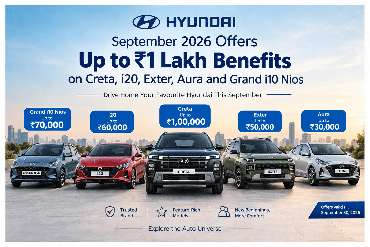 Hyundai offers on Cars