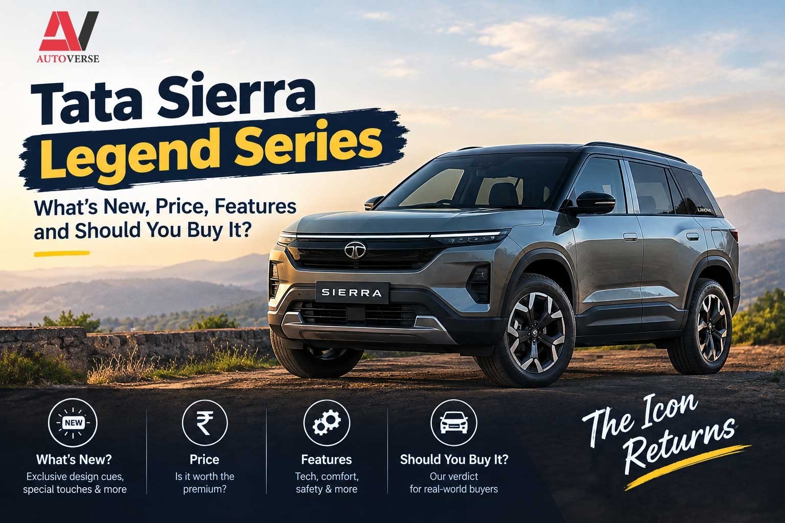 Tata Sierra Legend Series