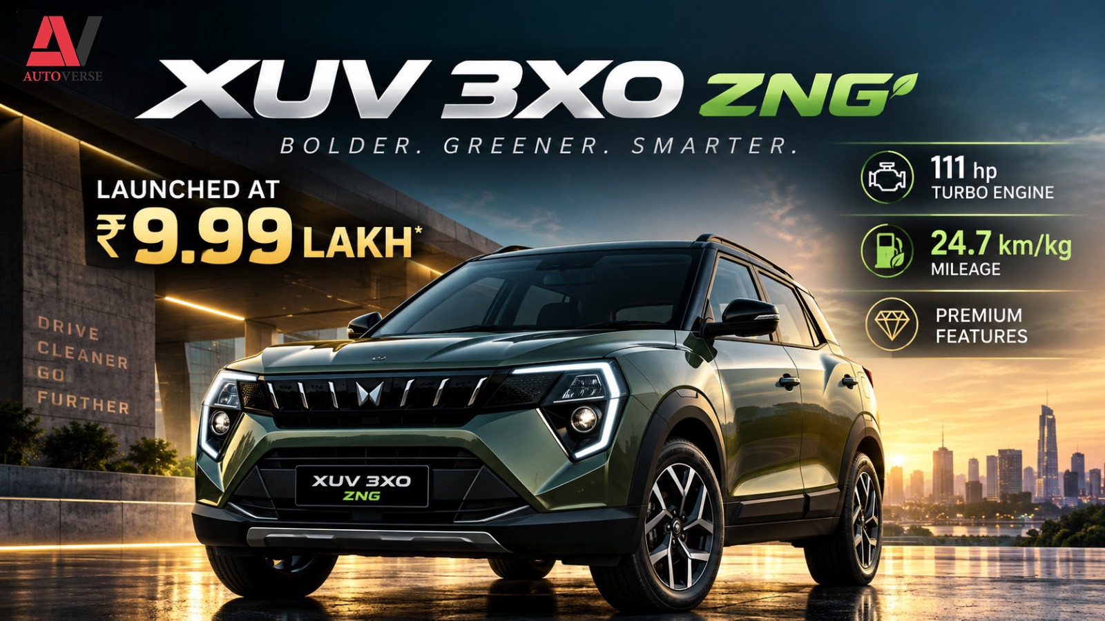 Mahindra XUV 3XO CNG